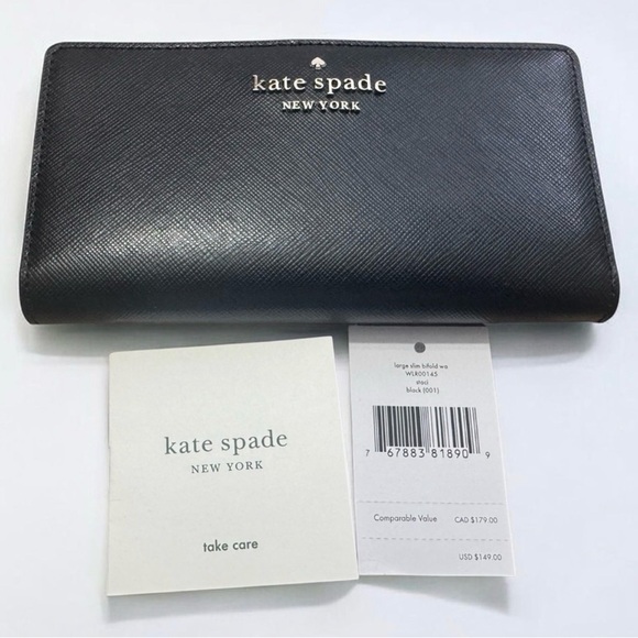 kate spade Handbags - KATE SPADE ♠️ New York Staci Large Slim Bifold Wallet